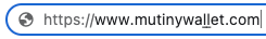Domain Spoofing Mutiny, a Web-Based Bitcoin Wallet