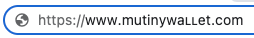 Domain Spoofing Mutiny, a Web-Based Bitcoin Wallet